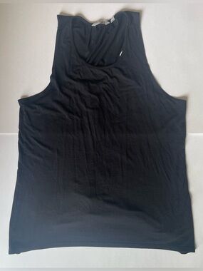 Athleta Black Racerback Tank Top